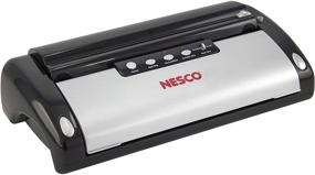 img 4 attached to 🥫 NESCO VS-02 Food Vacuum Sealer Starter Kit: Preserve Freshness with Black Vacuum Sealer Bags