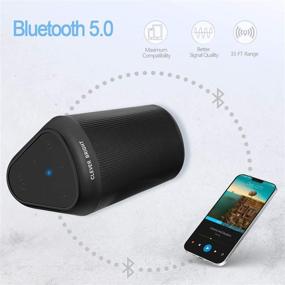 img 1 attached to Переносные беспроводные акустические системы Bluetooth с узорами