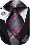 👔 stylish paisley necktie (63 inches), top-quality cufflinks & men's accessories logo