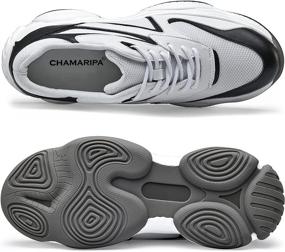 img 3 attached to 👞 Invisible Height Increasing Elevator Shoes and Fashion Sneakers for Men by CHAMARIPA - H92C103D181D