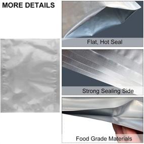 img 1 attached to 🛍️ Pack of 12, 5 Gallon Mylar Bags (24"x19"), 5 Mil Thickness Mylar Foil Bags for Food Storage – Ideal for Beans, Wheat, Grains, and Rice