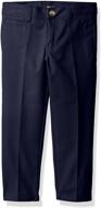 french toast boys' slim fit pant with double knee for enhanced durability logo