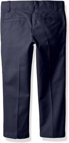 img 3 attached to French Toast Boys' Slim Fit Pant with Double Knee for Enhanced Durability