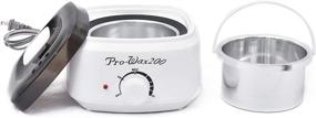 img 3 attached to 🔥 Medog Hair Removal Wax Warmer Kit with Hard Electric Pot 500cc – Depilatory Machine for Efficient Waxing, Portable Salon Spa Beauty Equipment ideal for Students or Starter Kit