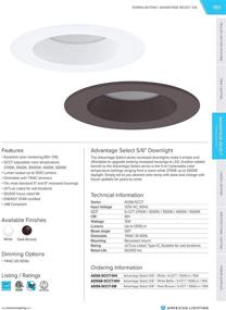 img 2 attached to Enhanced American Lighting AD56 5CCT DB Downlights Offer Versatile Color Temperatures for Optimal Illumination