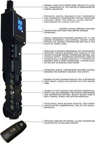 img 2 attached to Encompass All Advanced 300W Digital Aquarium 🐠 Heater: Built-in Thermometer, Wireless Controller & Product Certification