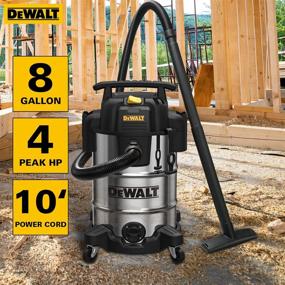 img 2 attached to 🧹 DEWALT Stainless Steel DXV08S 8-Gallon Vacuum