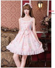 img 1 attached to 👸 Sleeveless Princess Dress for Girls with Smiling Angel Print - Perfect Summer Clothing