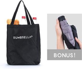 img 1 attached to ☂️ Compact and Featherlight: RUMBRELLA Small Ultra Lightweight Folding Umbrellas