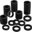 gaskets，50 pieces washer coupling thickness logo