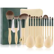 💄 ducare makeup brush set - 14 essential cosmetic brushes for flawless application logo