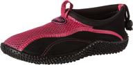 👟 stylish and versatile tecs women's aquasock water shoe: ideal for water activities and outdoor adventures logo