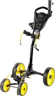 callaway golf trek: maximize efficiency with the 4 wheel compact push cart logo