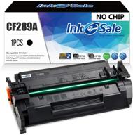 🖨️ inkesale compatible cf289a toner cartridge for hp laserjet enterprise - black, 1 pack (without chip) logo