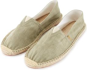 img 3 attached to Alexis Leroy Embroidered Braided Espadrilles Men's Shoes for Loafers & Slip-Ons