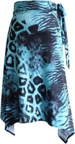 img 1 attached to 👗 YOUMU Women's Latin Salsa Tango Dance Skirt Dress: Skate Wrap Scarf Dancewear for Swing, Rumba, ChaCha, Ballroom Costume