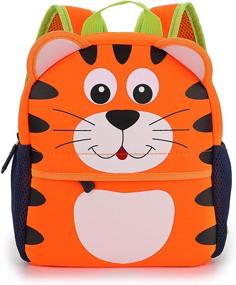 img 4 attached to Hipiwe Backpack Kindergarten Neoprene Backpacks Backpacks in Kids' Backpacks