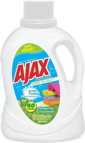 img 4 attached to Ajax Laundry Unscented Liquid Detergent