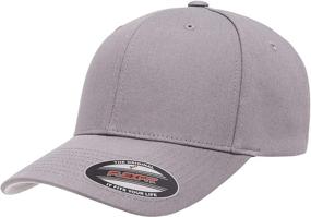 img 4 attached to Optimized Flexfit Cotton Twill Fitted Cap