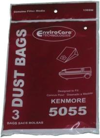 img 2 attached to EnviroCare Replacement Vacuum Cleaner Dust Bags for Kenmore & Panasonic Canisters - 3 Pack