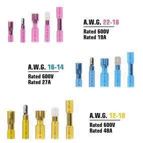 img 2 attached to 600PCS Heat Shrink Connectors Electrical