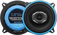 улучшенная акустическая система для автомобиля enhanced recoil rcx525 echo 🔊 серия 5,25-дюймовых коаксиальных автомобильных аудио-динамиков. логотип