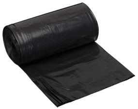 img 3 attached to 🗑️ AmazonCommercial 33 Gallon Trash Bags - Heavy-Duty 1.1 MIL Thickness - Pack of 100, Black 33" x 39" Garbage Bags