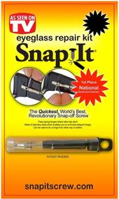 img 1 attached to 🔧 Snap It Eyeglass Repair Kit: Convenient and Reliable Solution for Fixing Eyeglasses