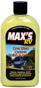 img 1 attached to Max's RV 1-Step Ceramic Polish & Sealant, 16 oz. - Optimal for SEO