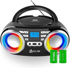 img 4 attached to KLIM Portable Bluetooth Rechargeable Batteries Home Audio