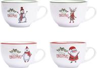 🎄 ceramic christmas coffee multi purpose cappuccino: the perfect festive drinkware logo