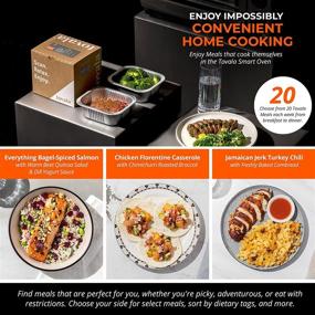 img 3 attached to 🥘 Tovala Gen 2 Smart Steam Large Countertop WiFi Oven: 5 Modes, Smartphone Control, Black & Stainless Steel