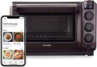 🥘 tovala gen 2 smart steam large countertop wifi oven: 5 modes, smartphone control, black & stainless steel логотип