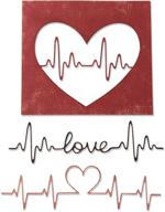 ❤️ sizzix tim holtz heartbeat thinlits die set, multicolor - pack of 3 logo