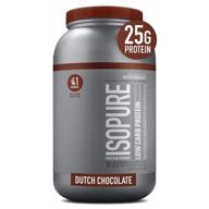 isopure protein powder isolate flavor sports nutrition and protein logo