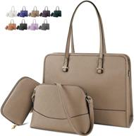 👜 stylish and versatile women's leather handbags: lightweight crossbody, shoulder, totes with wallets logo