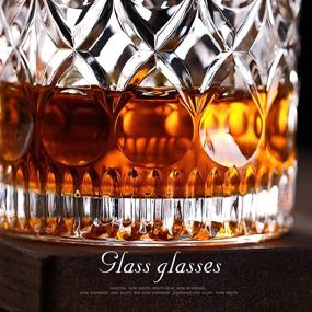 img 2 attached to 🥃 Classy Whiskey Glasses: Aoeoe Fashioned Cocktail Set for the Perfect Pour