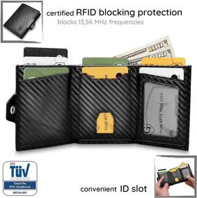 img 2 attached to 💼 GenTo SMARTLET Ultra-slim RFID Blocking Wallet