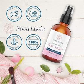 img 3 attached to Rose Water Spray - Pure Moroccan Hydrating Face Mist for Toner, Hair, Skin, and Makeup Removal - Alcohol-Free Toner for Scar Removal - 4oz, Suitable for Dry, Oily, and Combination Skin