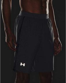 img 1 attached to Under Armour Stretch Woven 9-inch Shorts for Men