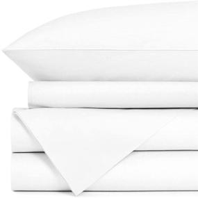 img 2 attached to 🛏️ Indulge in Luxury: Standard Textile Hotel Centium Satin Sheet Set (Queen) for Unparalleled Comfort