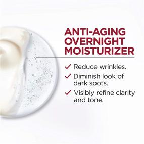 img 1 attached to 💡 L'Oreal Paris Skincare Revitalift Bright Reveal Dual Overnight Moisturizer: Exfoliates Dull Skin, Reduces Wrinkles, Diminishes Dark Spots, Refines Tone and Clarity