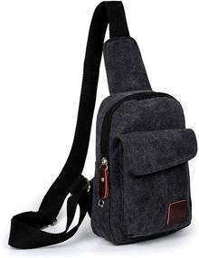 img 3 attached to Stylish and Versatile Lucien Hanna Crossbody Shoulder Backpacks: A Perfect Blend of Fashion and Function