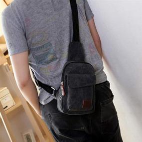 img 1 attached to Stylish and Versatile Lucien Hanna Crossbody Shoulder Backpacks: A Perfect Blend of Fashion and Function