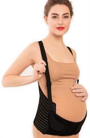 img 4 attached to 🤰 NAEDIKUS Maternity Belt Pregnancy Belly Band Pelvic Pressure Reliever，Support Belt for Maternity Back Support & Protection (XL)