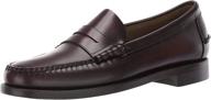 sebago men's classic brown burgundy loafers & slip-ons: stylish & comfortable shoes for men logo