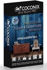 img 4 attached to Coconix Floor and Furniture Repair Kit - Ultimate Restorer for Wooden Table, Cabinet, Veneer, Door, and Nightstand - Simple Instructions, Perfect Color Match - Restore Wood Effortlessly, Cherry, Walnut, Hardwood Friendly