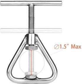 img 2 attached to Anwenk Nut Cracker: Heavy-Duty Stainless Steel Tool for Cracking All Nuts including Black Walnut, Macadamia, Hazelnut, Almonds, Pecan, and Walnuts