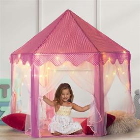 img 3 attached to 🏕️ Unleash Imagination and Adventure: Play22 Kids Large Playhouse Tent