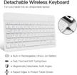 juqitech keyboard detachable wireless bluetooth tablet accessories logo